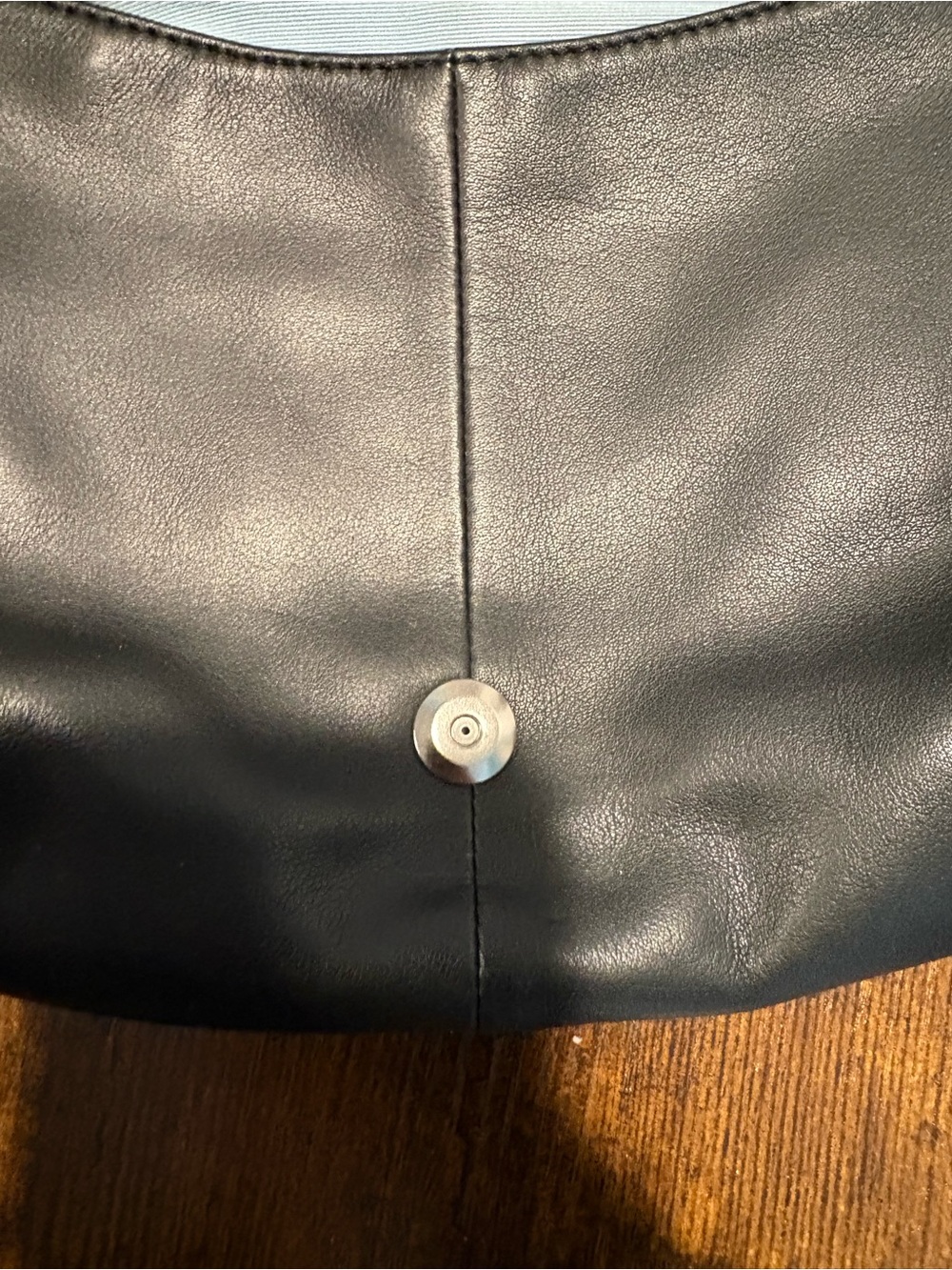 Coach Black Leather Crossbody with Buckle Accent - Picture 3 of 6